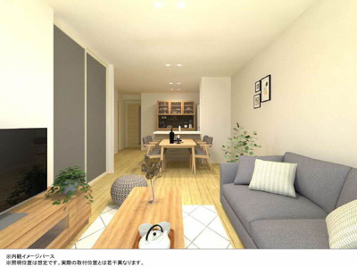 【居間・リビング】 | シャーメゾンレジデンス夜明