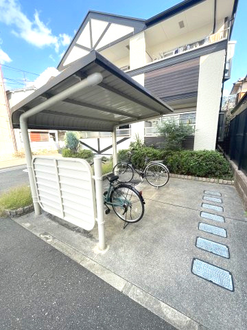 サンアビテの駐車場