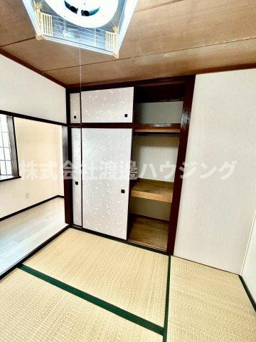 大阪市福島区大開３丁目のテラスの収納