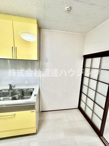 大阪市福島区大開３丁目のテラスのその他|冷蔵庫設置スペース