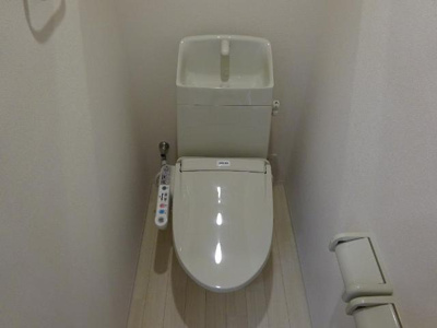 【トイレ】 | グランドソレーユ壱番館 | シャワー付トイレ