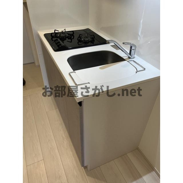 ACP Residence 亀戸のキッチン|コンパクトなキッチンで掃除もラクラク