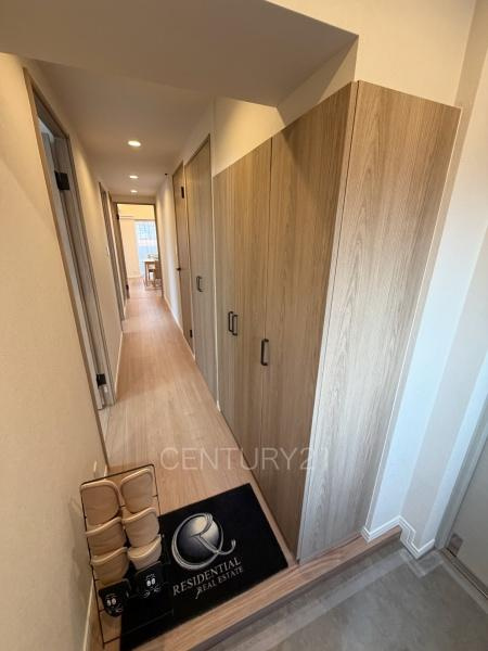 ダイアパレス前橋南町の玄関|シューズボックス付きの玄関です。