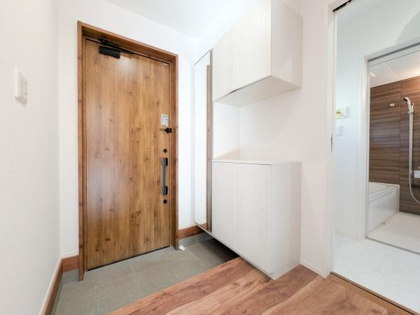 横浜市青葉区桂台２丁目の新築一戸建の庭|ちょっとしたお庭もあるので
ガーデニングなども楽しめます。