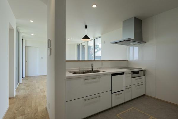 上庄原新築戸建のキッチン