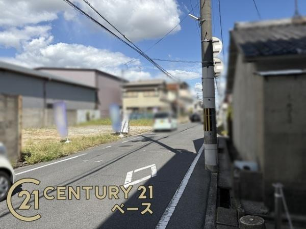 大和高田市東三倉堂町 １号地 ／新築一戸建の前面道路含む現地写真|■現地撮影写真■小学校・中学校まで徒歩圏内とお子様の通学も安心！