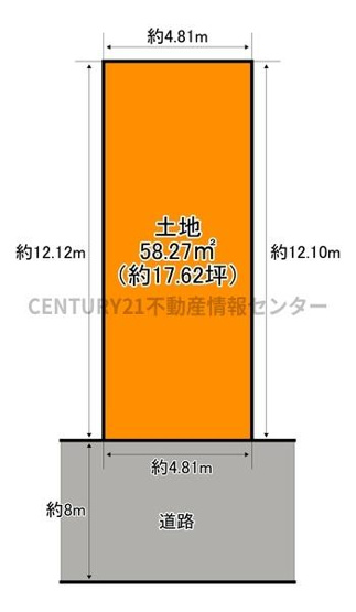 【区画図】 | 姫島６丁目　建築条件付宅地