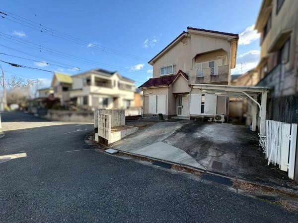 和歌山市岩橋　中古戸建の前面道路含む現地写真