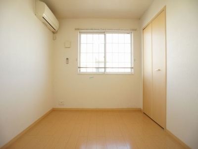 【寝室】 | アスカＤ | 清潔感のあるきれいな洋間です♪