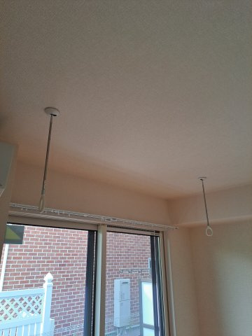 【内装】 | 陽光海神 | 室内洗濯干しです