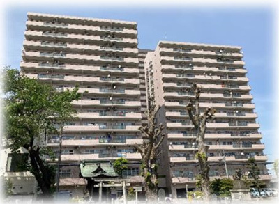 【外観】 | リバーツイン厚木　３階３LDKリフォーム済み【仲介手数料無料】