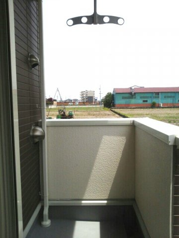 桔梗Ⅱのバルコニー