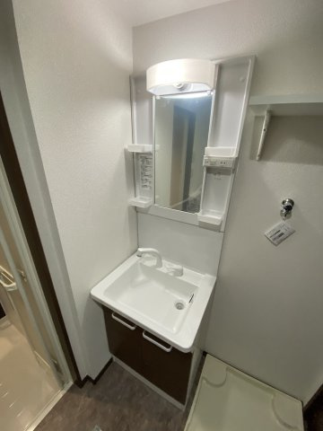 ベイルーム横浜生麦の独立洗面台