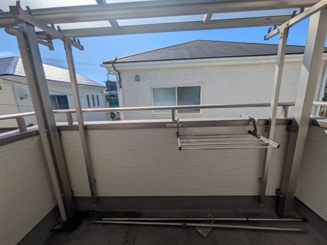 岡山市北区白石東新町　中古住宅のバルコニー|◆2階東側バルコニーです。