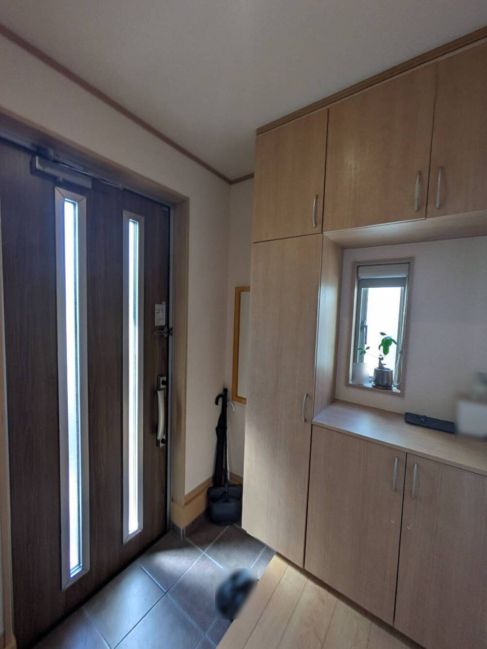 岡山市北区白石東新町　中古住宅の玄関|◆内玄関の様子です。