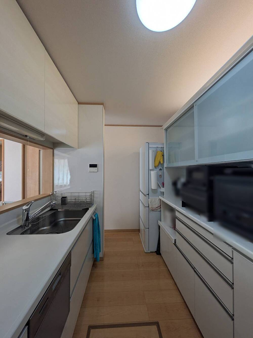 岡山市北区白石東新町　中古住宅のキッチン|◆キッチン内の様子です。