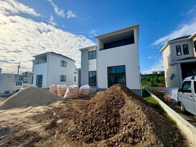 うるま市与那城82　3区画B号棟　新築戸建ての外観|2025.9.17現地写真