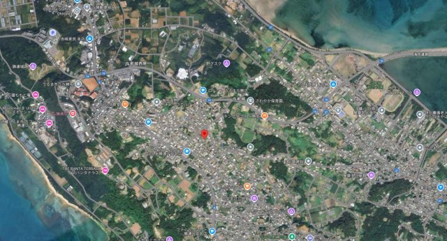 うるま市与那城82　3区画　新築戸建ての地図