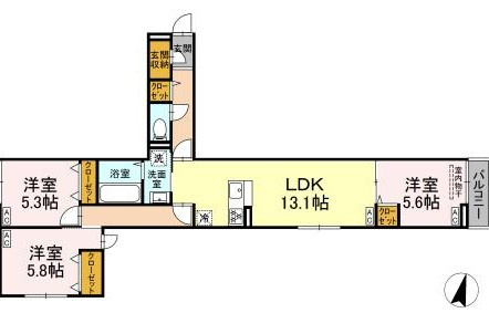セレスティア江戸川Ⅱ
