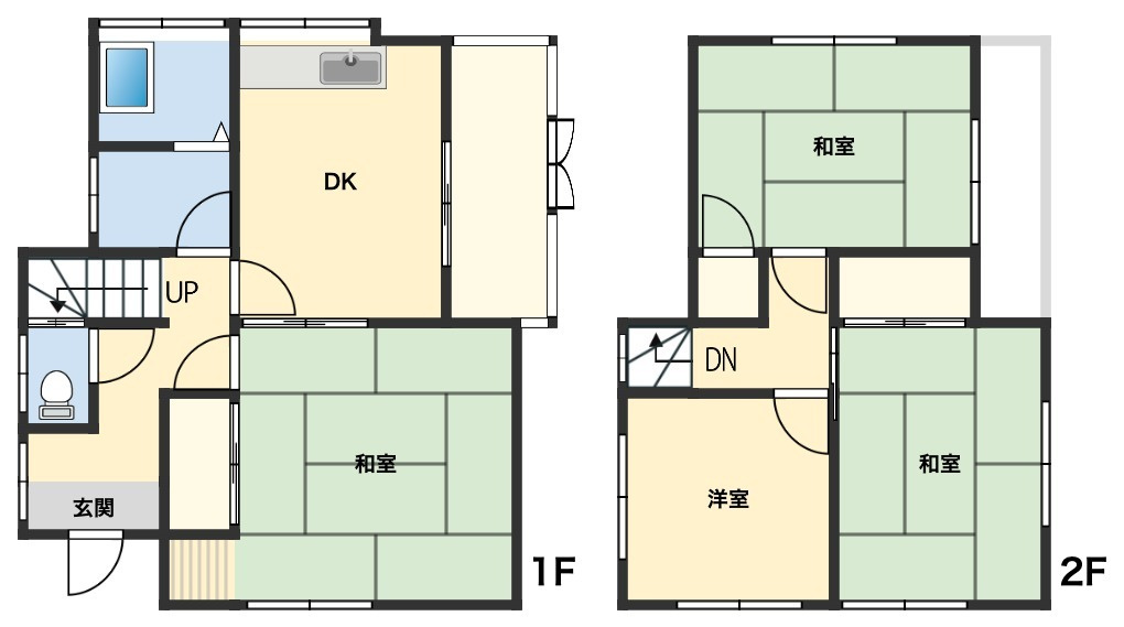 埼玉県入間郡毛呂山町大字西戸 中古戸建の間取り