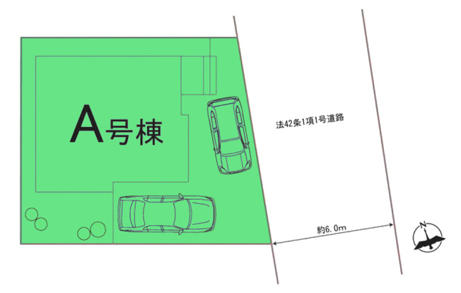 【区画図】 | ハートフルタウン高崎市浜尻町70ー① | 浜尻小学校まで徒歩9分！