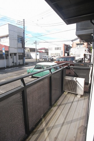 ピュアハイツのバルコニー