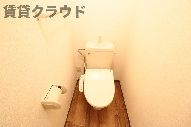 コーポ小倉Aのトイレ|トイレもきれいです