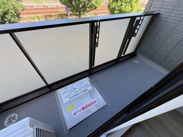 ブリランテ森南町のバルコニー