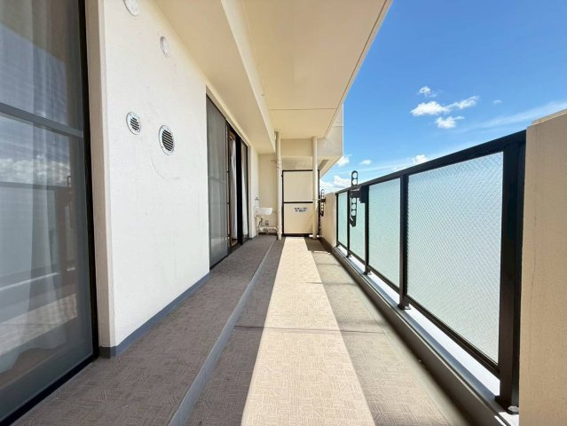 サンセリテ太田のバルコニー