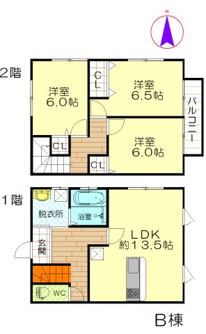 蓮田市貝塚テラスハウス