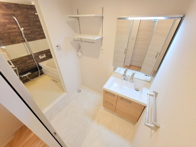 ヴァンヴェール生駒の洗面所