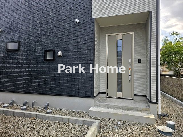 高知市前里 -第１・1号棟- 新築戸建ての外観パース|1号棟　外観パースです