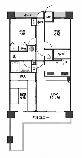 【間取り】 | エスリード醍醐