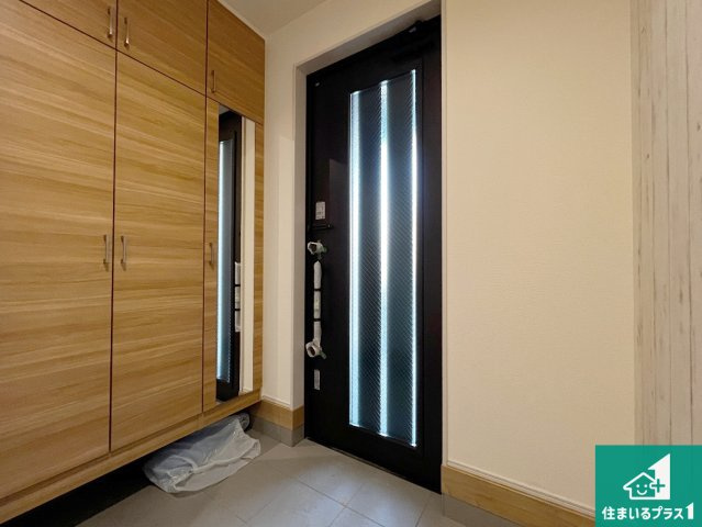 藤井寺市陵南町　新築一戸建ての外観|周辺は落ち着いた街並みの住宅地！子育てがしやすい住環境です！まだ未完成ですが、現地でしかわからない事もございます。是非一度ご覧ください。