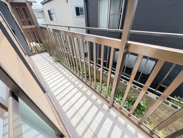 コーポ君寿のバルコニー