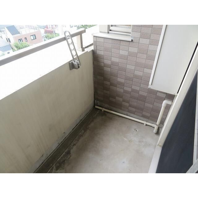 リリエンベルグ弐番館のバルコニー