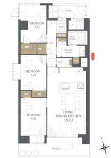 【間取り】ファミール新小岩 