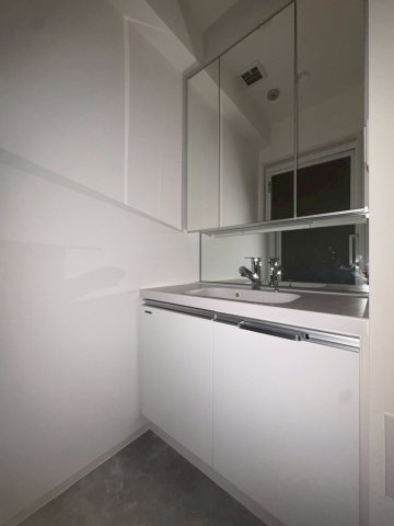 川崎市多摩区登戸の賃貸マンションの洗面所