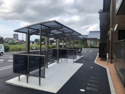 【その他共用部分】 | ブルーム ローズ A棟 | 駐輪場