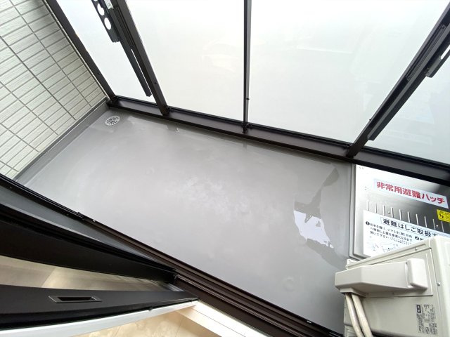 プレミア西条中央Ｂ棟のバルコニー