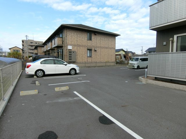 スペースゆうの駐車場