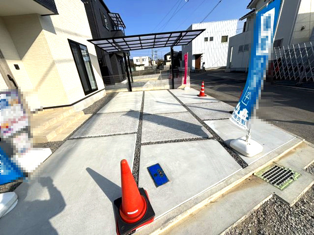 LAVIE保免上2501A　新築分譲戸建(全2棟)の前面道路含む現地写真|前面道路含む現地写真です