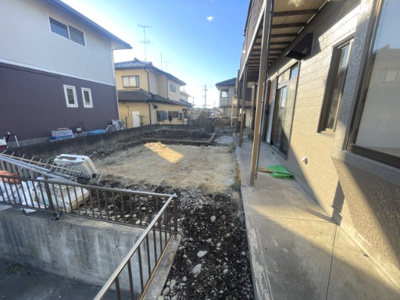 【庭】 | 真岡市大谷台町4SLDK中古住宅