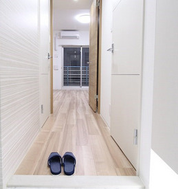 セイワパレス京町堀の玄関