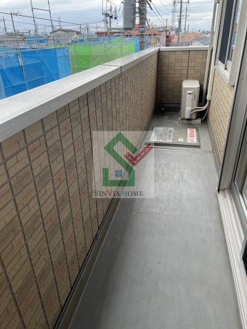 メゾンサカエのバルコニー