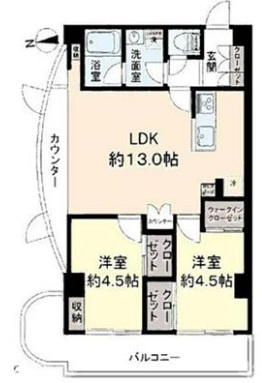 【間取り】 | ヴィラ・アドバンス