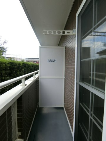 オリエント中島　Ａのバルコニー