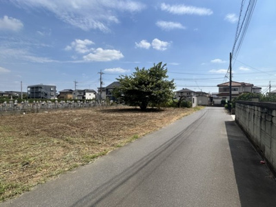 【前面道路含む現地写真】 | 土浦市乙戸売地