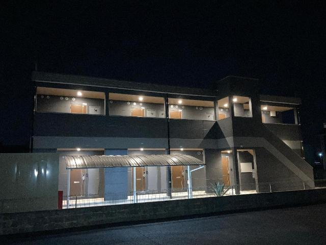 Ｂｌｕｅｂｅｌｌ　菊陽の外観|外観写真（夜）