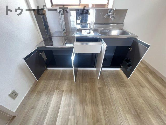 ハイツホワイトのキッチン|キッチンでお料理をお楽しみください